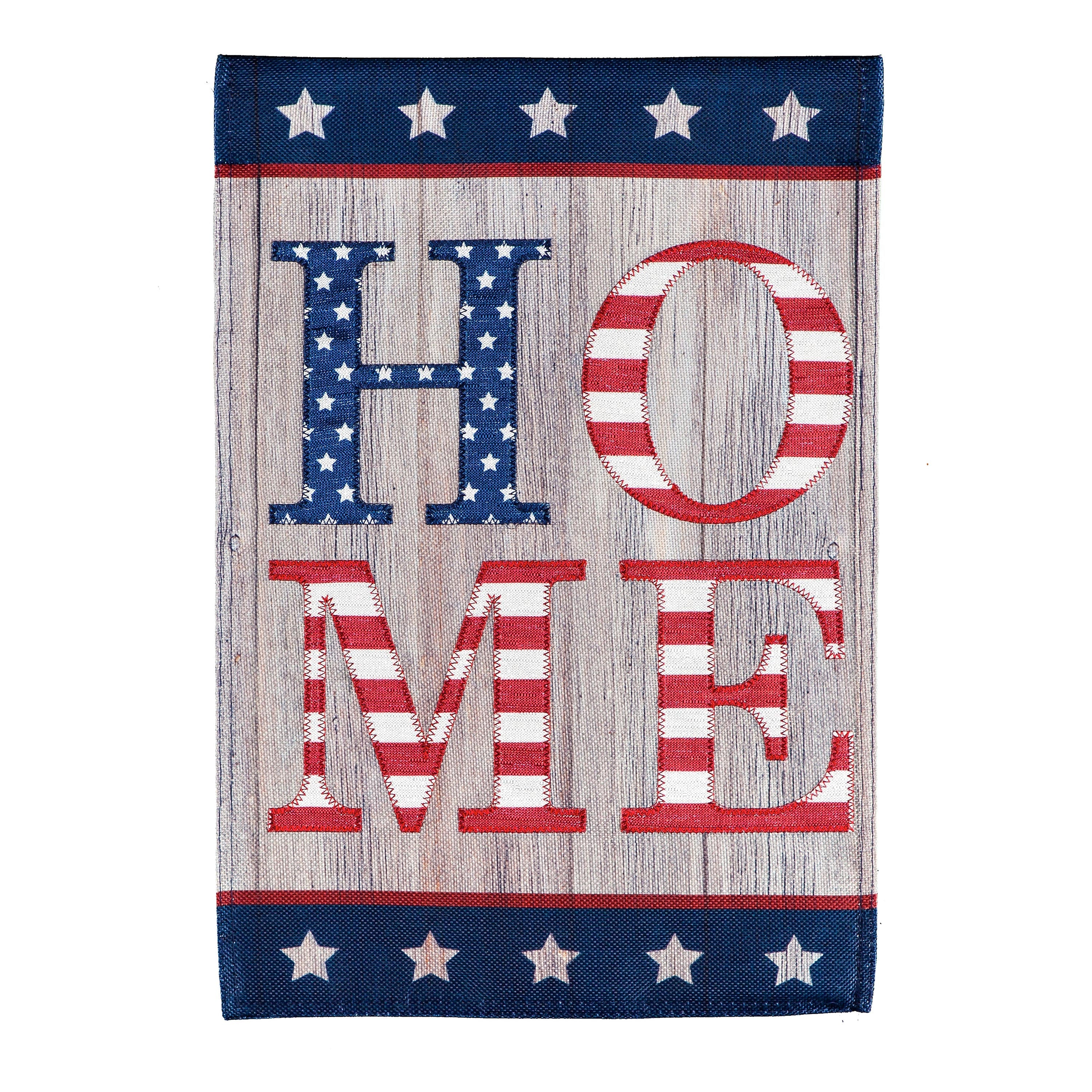 Stacked Home Garden Burlap Flag - Sports Collectibles, Sports Memorabilia, Sports Fan Shop, Sports Gifts