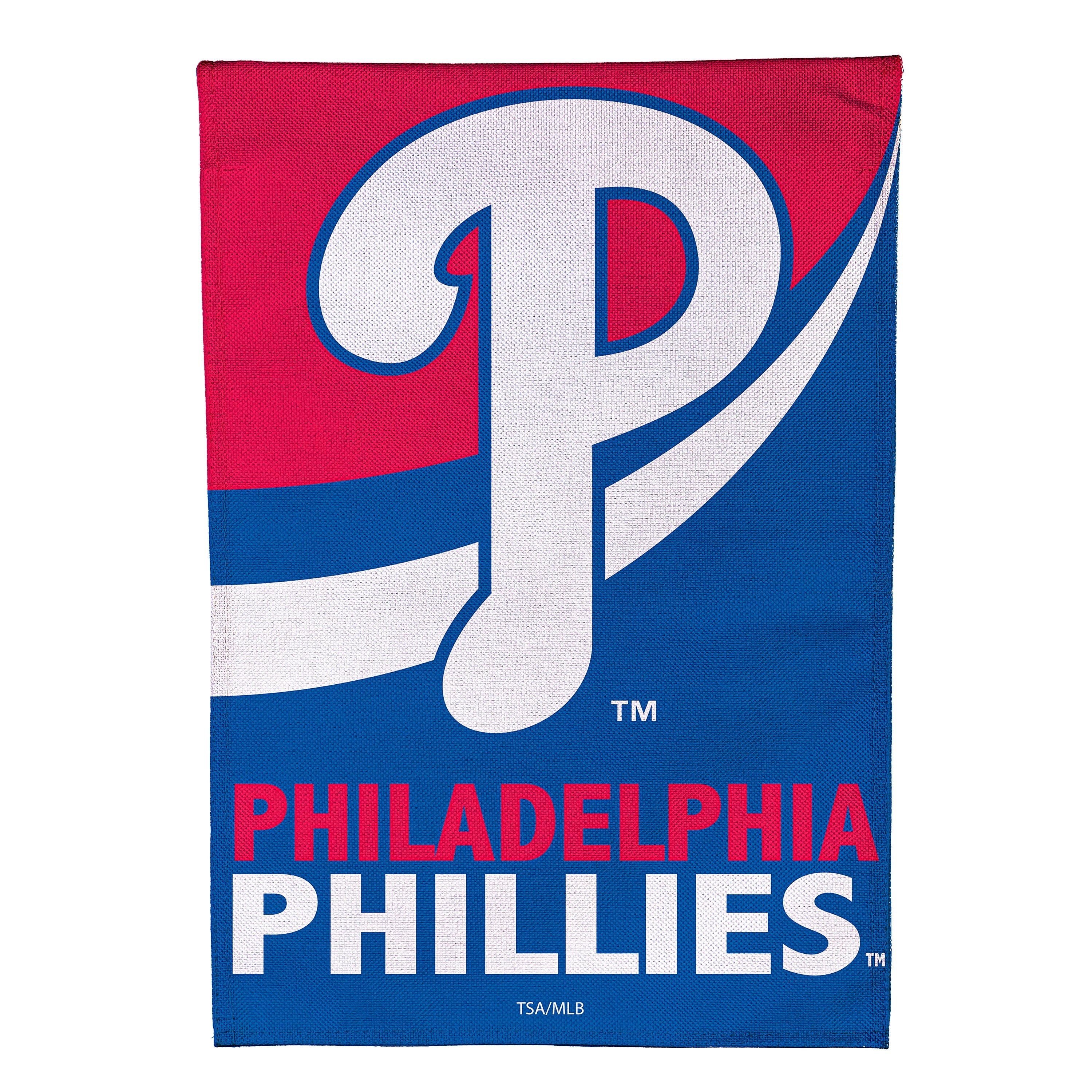 Philadelphia Phillies Burlap Garden Flag - Sports Collectibles, Sports Memorabilia, Sports Fan Shop, Sports Gifts