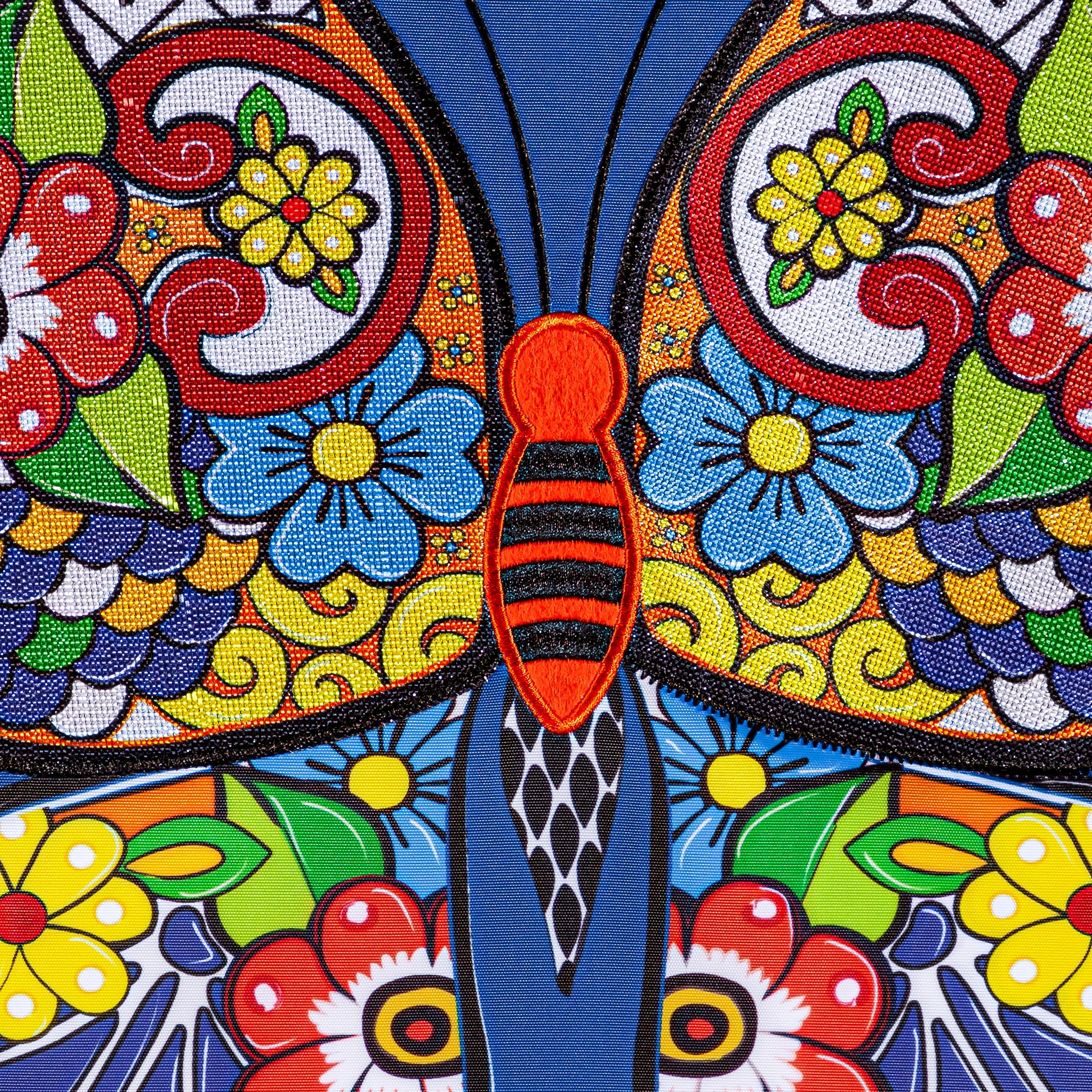 Talavera Butterfly Applique Garden Flag - Sports Collectibles, Sports Memorabilia, Sports Fan Shop, Sports Gifts