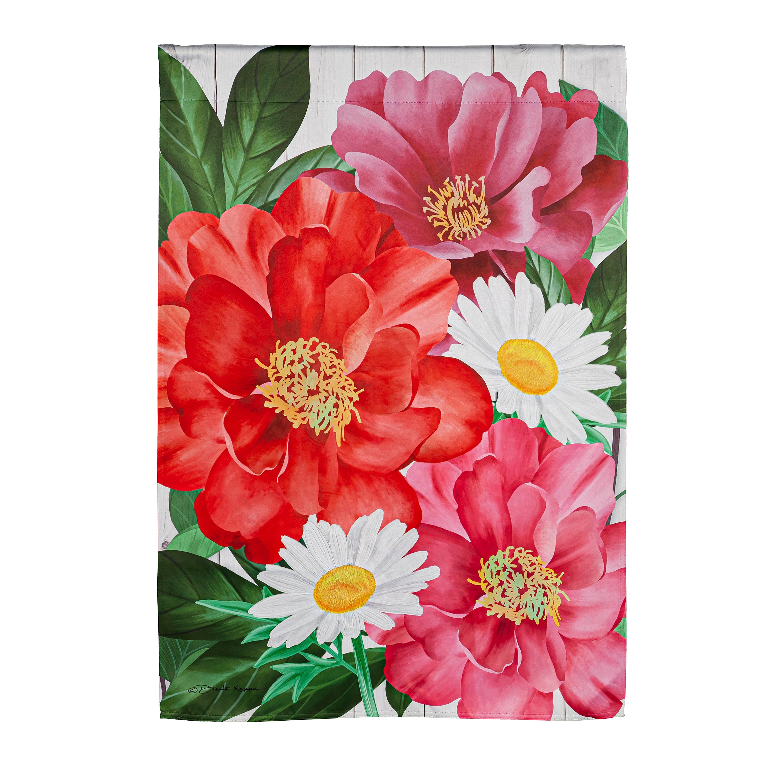 Blooming House Suede Flag - Sports Collectibles, Sports Memorabilia, Sports Fan Shop, Sports Gifts