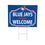 Toronto Blue Jays Coroplast Yard Sign, "Fans Welcome"