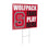 North Carolina State University Coroplast Yard Sign "Fans Play Here" - Sports Collectibles, Sports Memorabilia, Sports Fan Shop, Sports Gifts