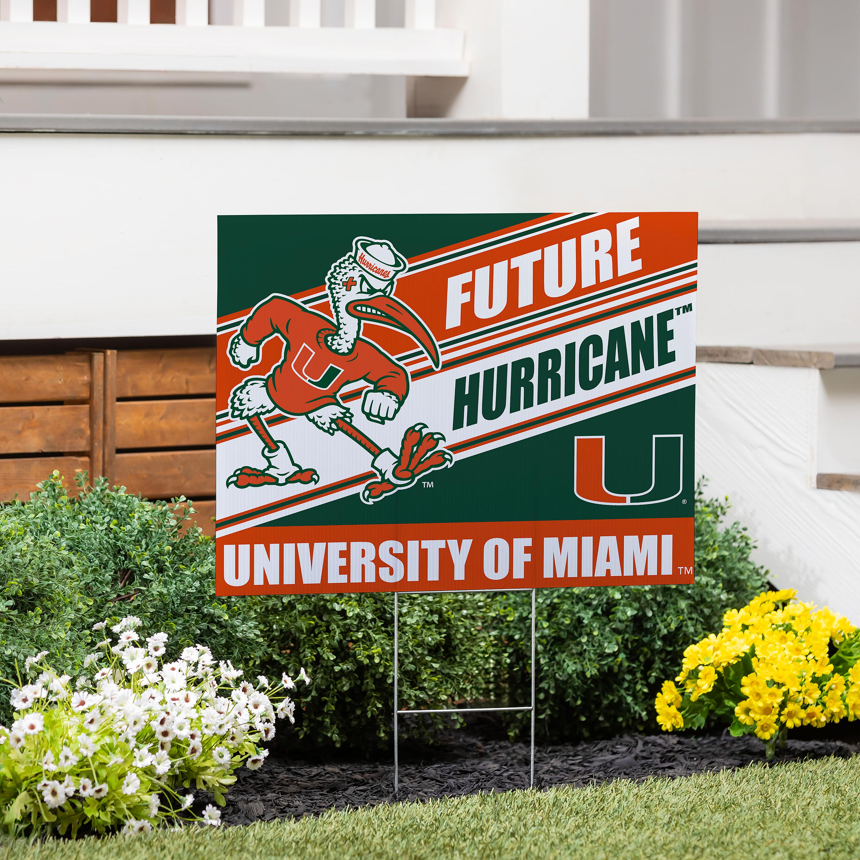 University of Miami Coroplast Yard Sign, Future Student - Sports Collectibles, Sports Memorabilia, Sports Fan Shop, Sports Gifts