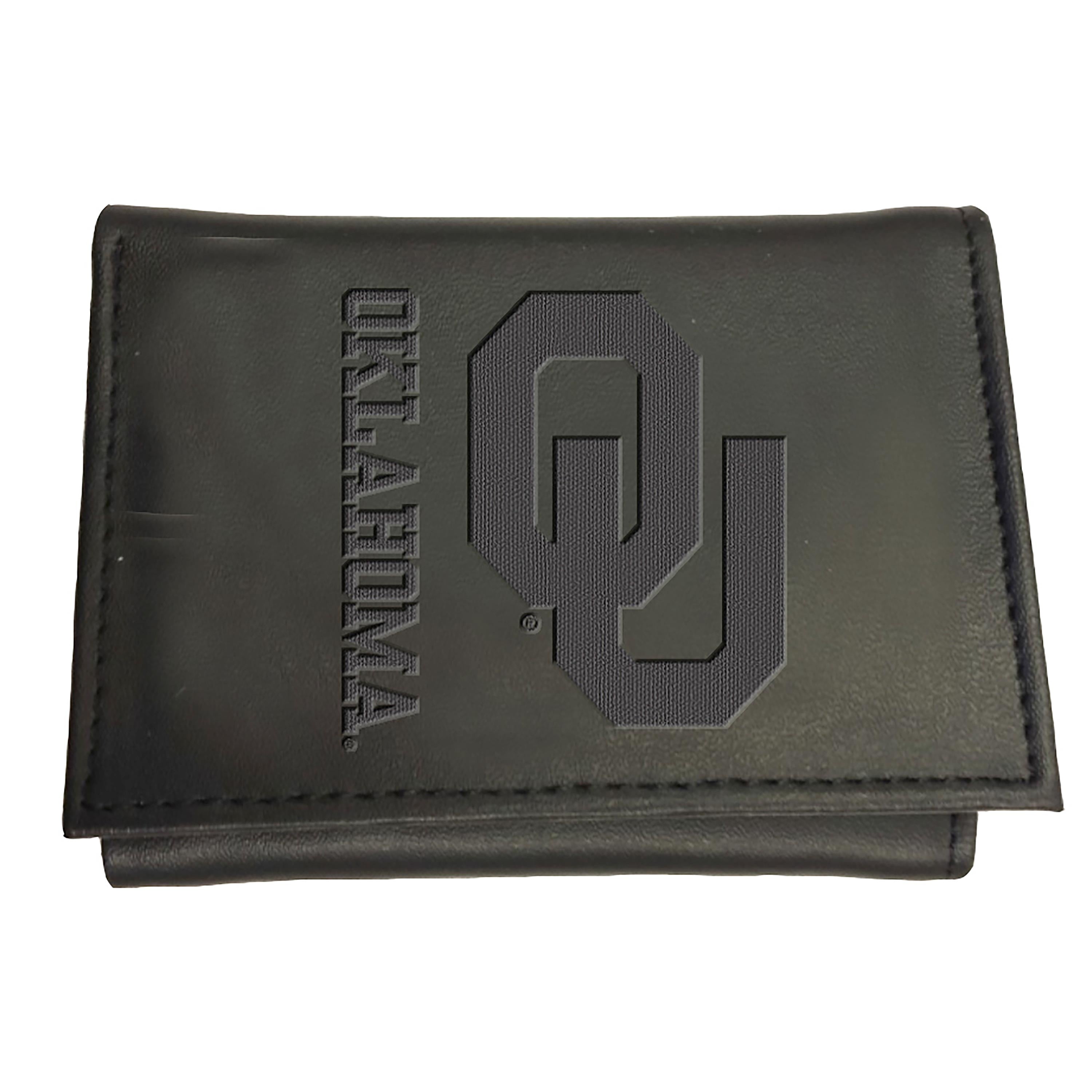 University of Oklahoma, Tri-Fold Wallet, Black - Sports Gifts, Sports Memorabilia, Sports Collectibles, Fan Shop