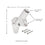 2-Position Aluminum House Flag Bracket, White Finish - Sports Collectibles, Sports Memorabilia, Sports Fan Shop, Sports Gifts