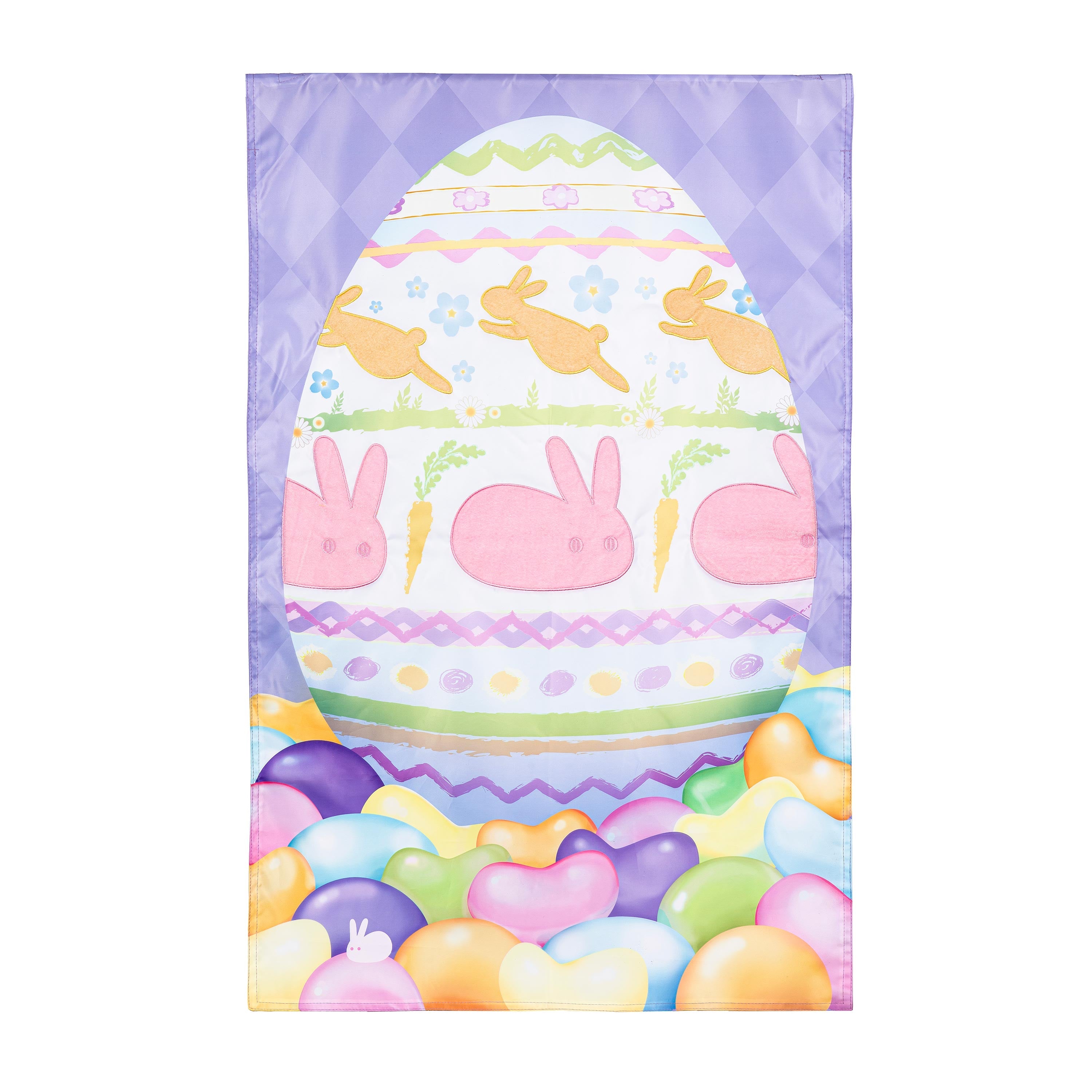 Sweet Treats and Easter Friends Applique House Flag - Sports Collectibles, Sports Memorabilia, Sports Fan Shop, Sports Gifts
