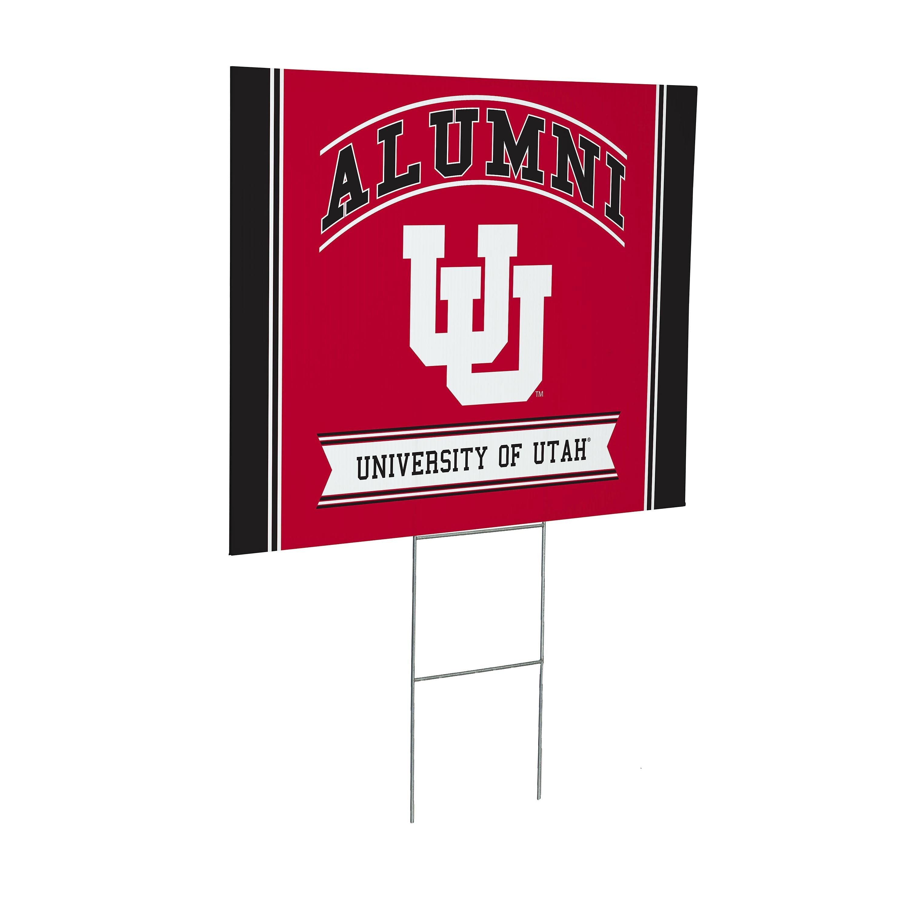 University of Utah Coroplast Yard Sign Alumni - Sports Collectibles, Sports Memorabilia, Sports Fan Shop, Sports Gifts