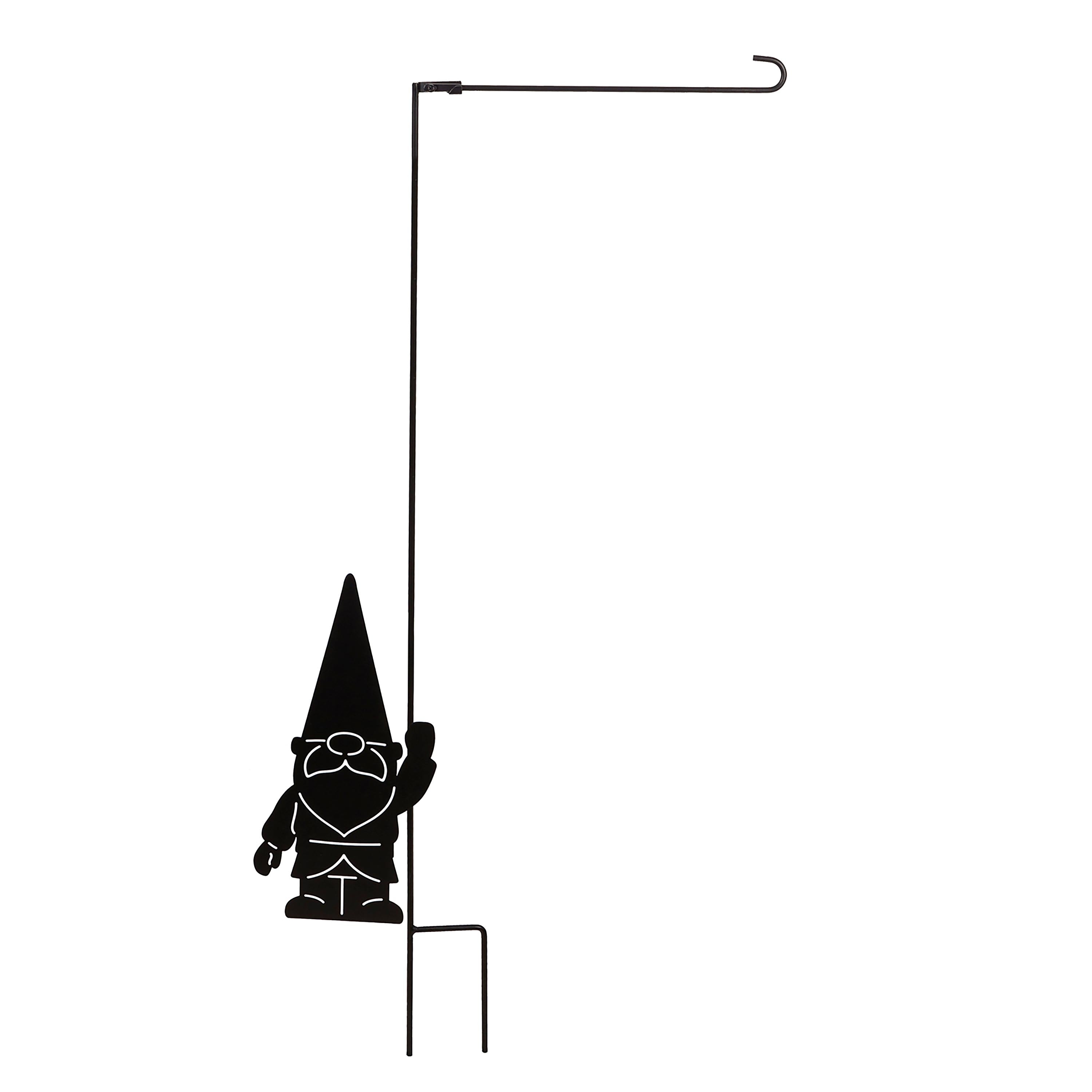 Gnome Laser Cut Garden Flag Stand - Sports Collectibles, Sports Memorabilia, Sports Fan Shop, Sports Gifts