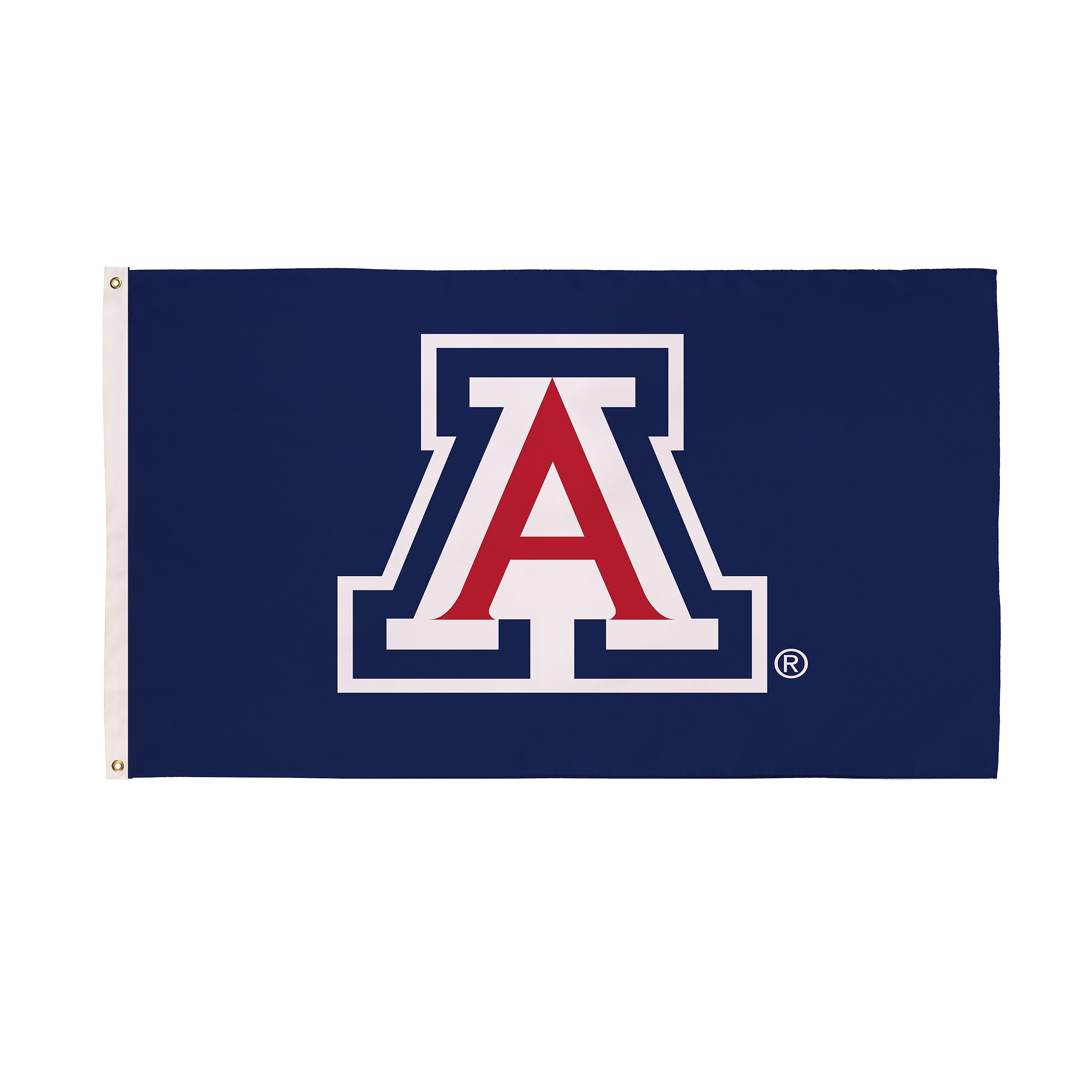 3'x5' Single Sided Flag w/ 2 Grommets, University of Arizona - Sports Gifts, Sports Memorabilia, Sports Collectibles, Fan Shop