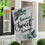 Home Sweet Home Eucalyptus House Burlap Flag - Sports Collectibles, Sports Memorabilia, Sports Fan Shop, Sports Gifts