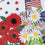 Patriotic Floral Applique Garden Flag - Sports Collectibles, Sports Memorabilia, Sports Fan Shop, Sports Gifts
