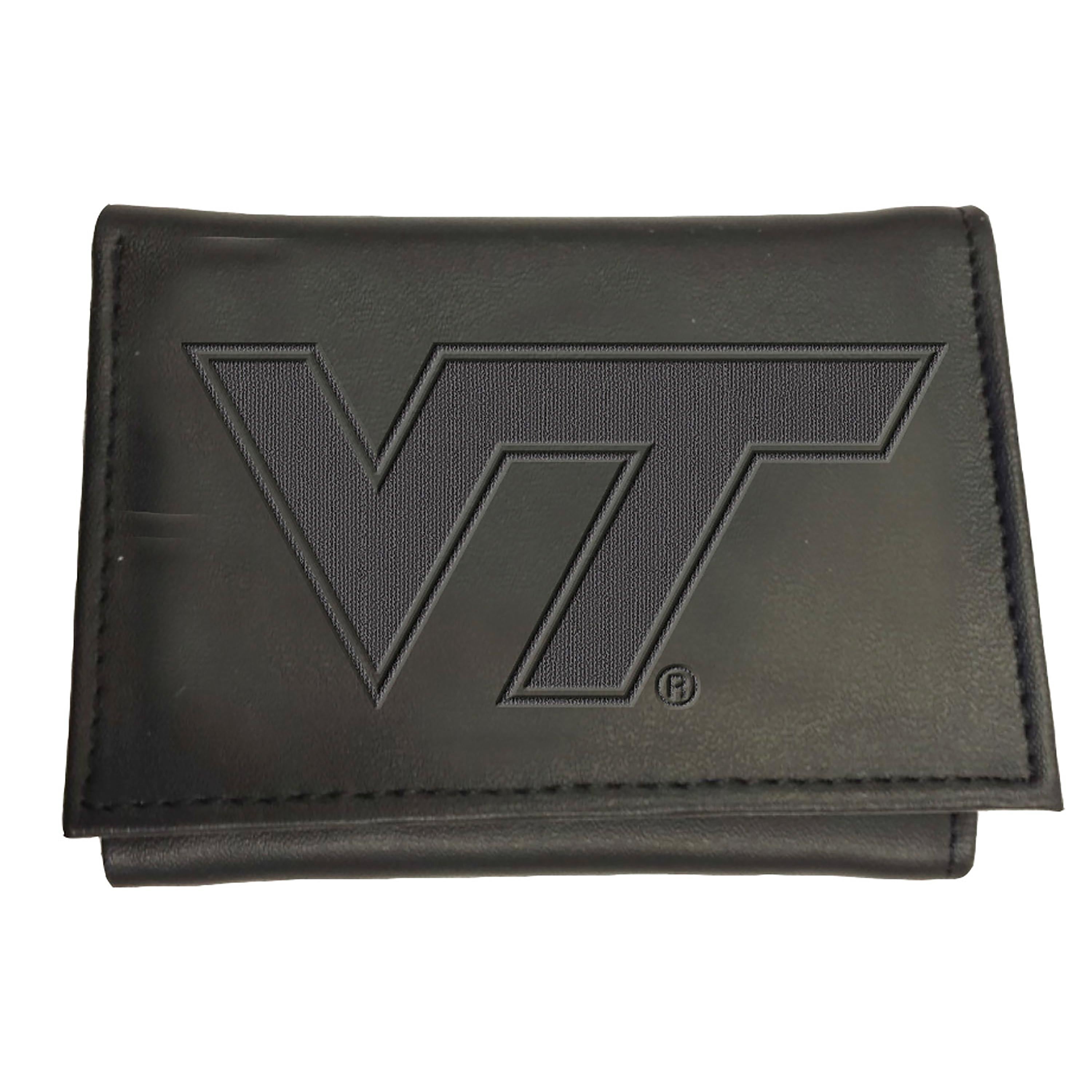 Virginia Tech, Tri-Fold Wallet, Black - Sports Gifts, Sports Memorabilia, Sports Collectibles, Fan Shop