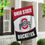 Ohio State University Suede Flag, House - Sports Collectibles, Sports Memorabilia, Sports Fan Shop, Sports Gifts