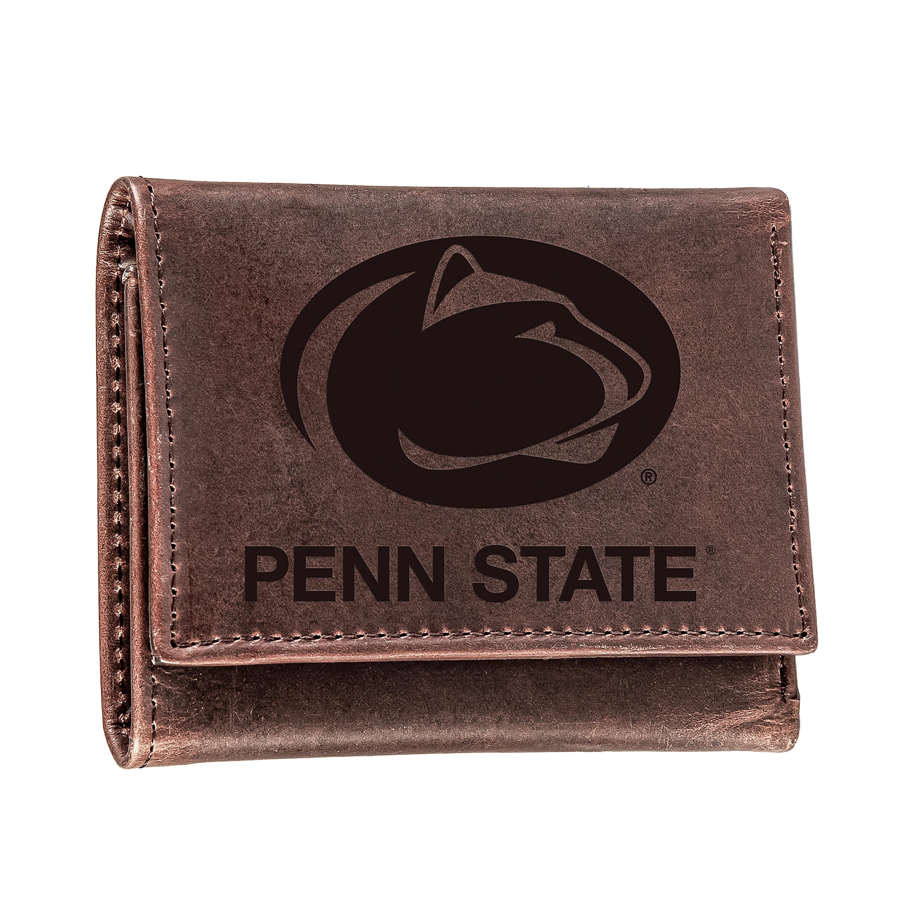 Crazy Horse Collection Wallet, Tri-Fold, Penn State - Sports Collectibles, Sports Memorabilia, Sports Fan Shop, Sports Gifts