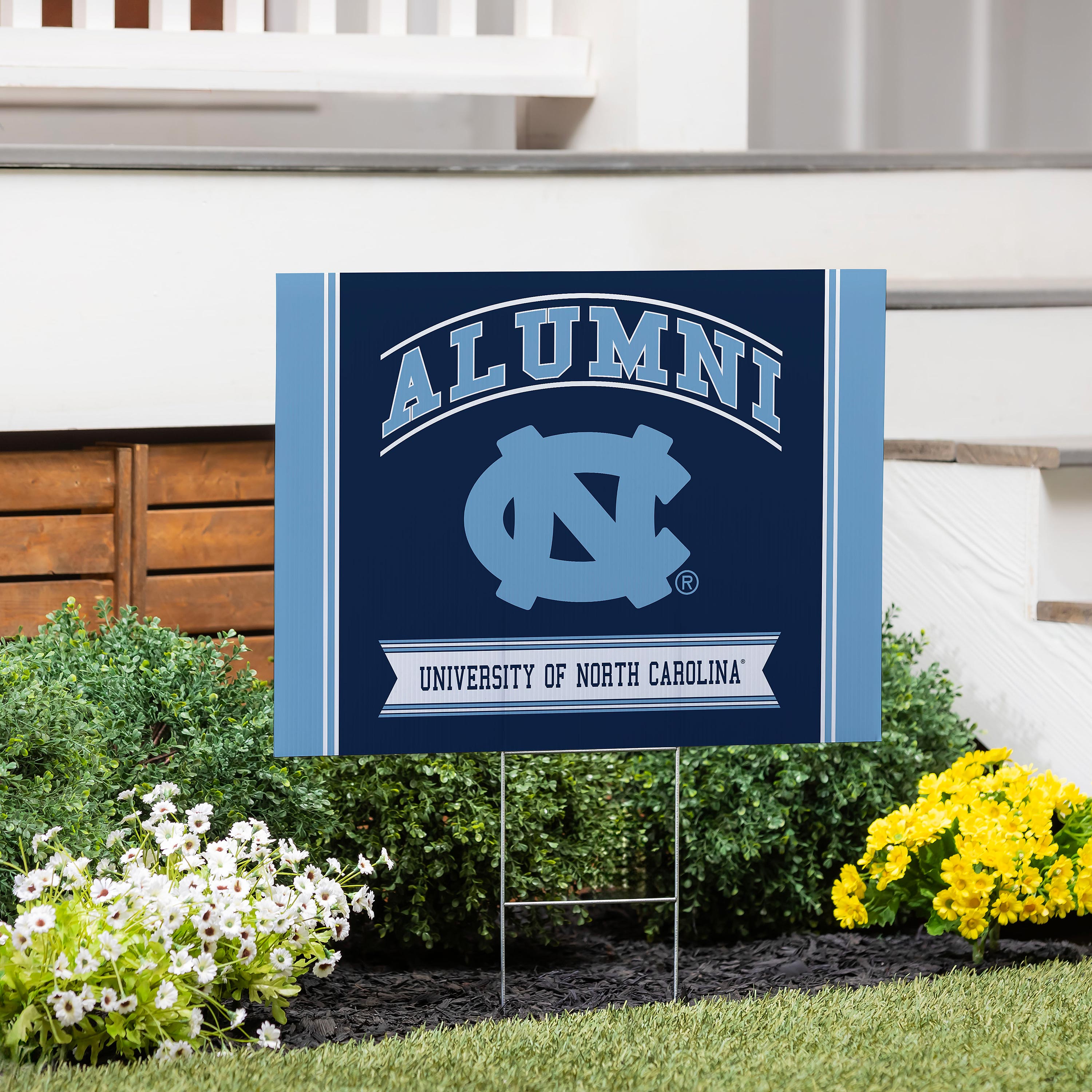 University of North Carolina Coroplast Yard Sign Alumni - Sports Collectibles, Sports Memorabilia, Sports Fan Shop, Sports Gifts