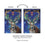 Santa's Reindeer Lustre Garden Flag - Sports Collectibles, Sports Memorabilia, Sports Fan Shop, Sports Gifts
