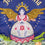 Joy to the World Applique Garden Flag