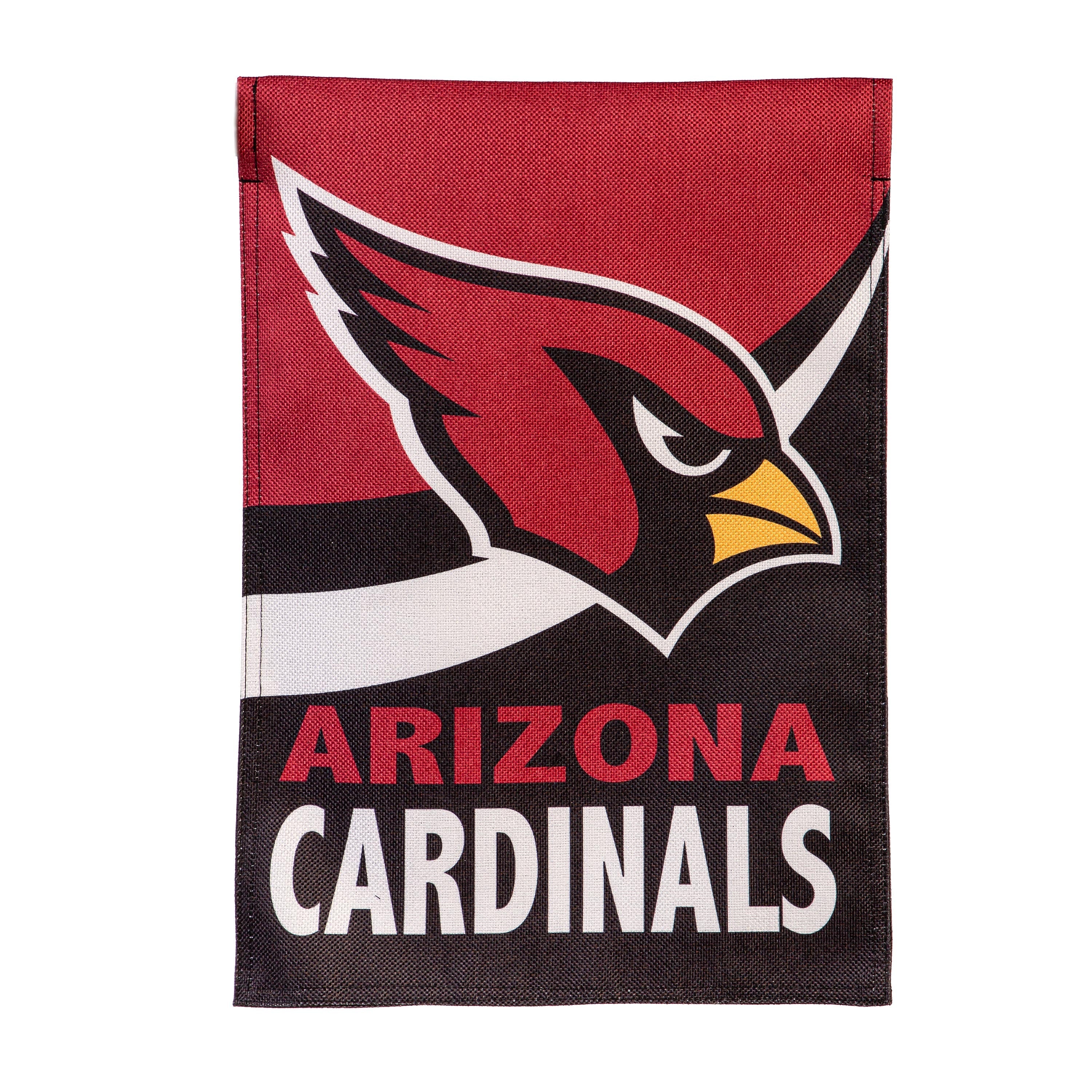 Arizona Cardinals Burlap Flag GDN Size - Sports Collectibles, Sports Memorabilia, Sports Fan Shop, Sports Gifts