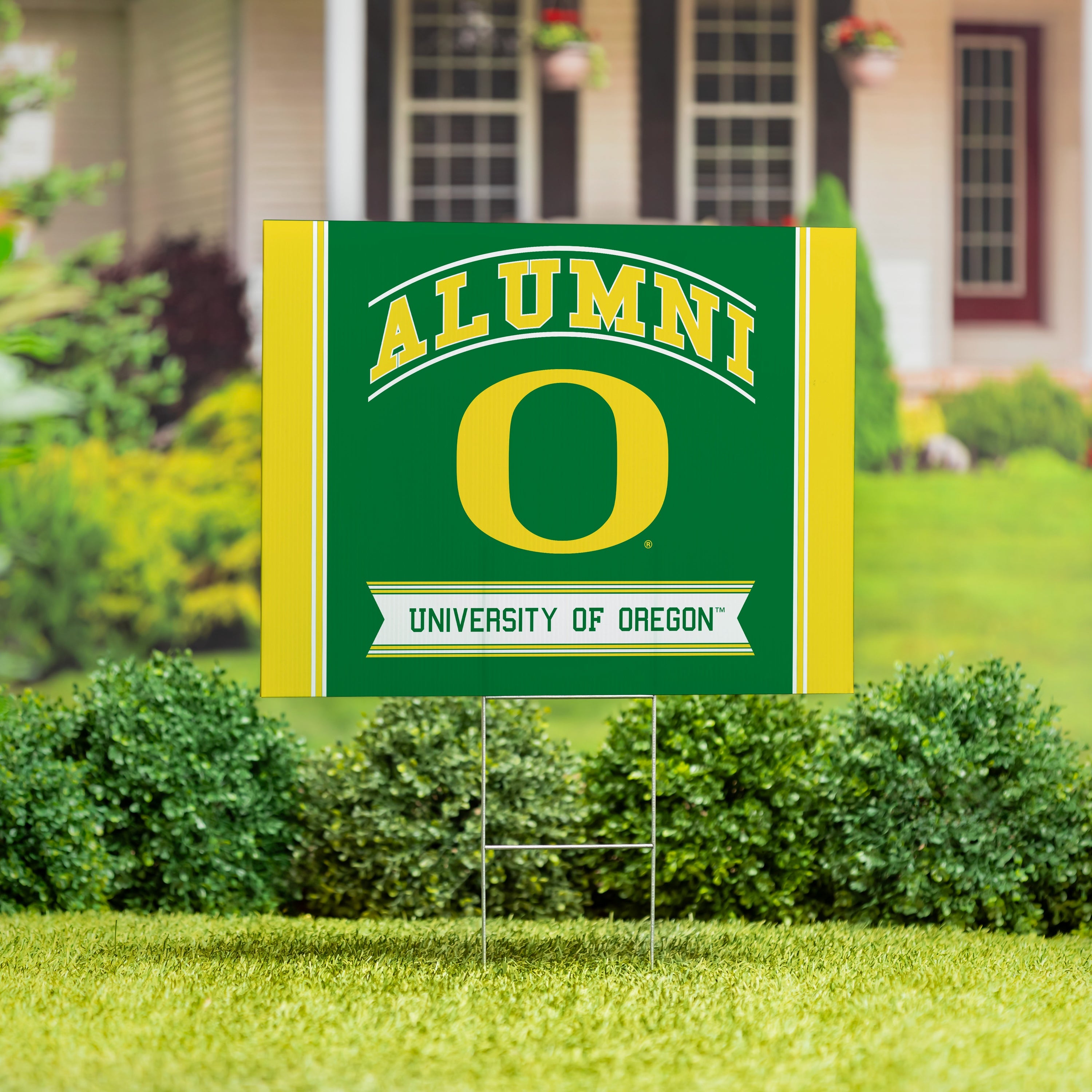 University of Oregon Coroplast Yard Sign Alumni - Sports Collectibles, Sports Memorabilia, Sports Fan Shop, Sports Gifts