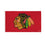 Chicago Blackhawks Single Sided Estate Flag with 2 Grommets, 3'x5' - Sports Gifts, Sports Memorabilia, Sports Collectibles, Fan Shop