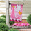 Stork with Special Delivery Suede Garden Flag, Girl