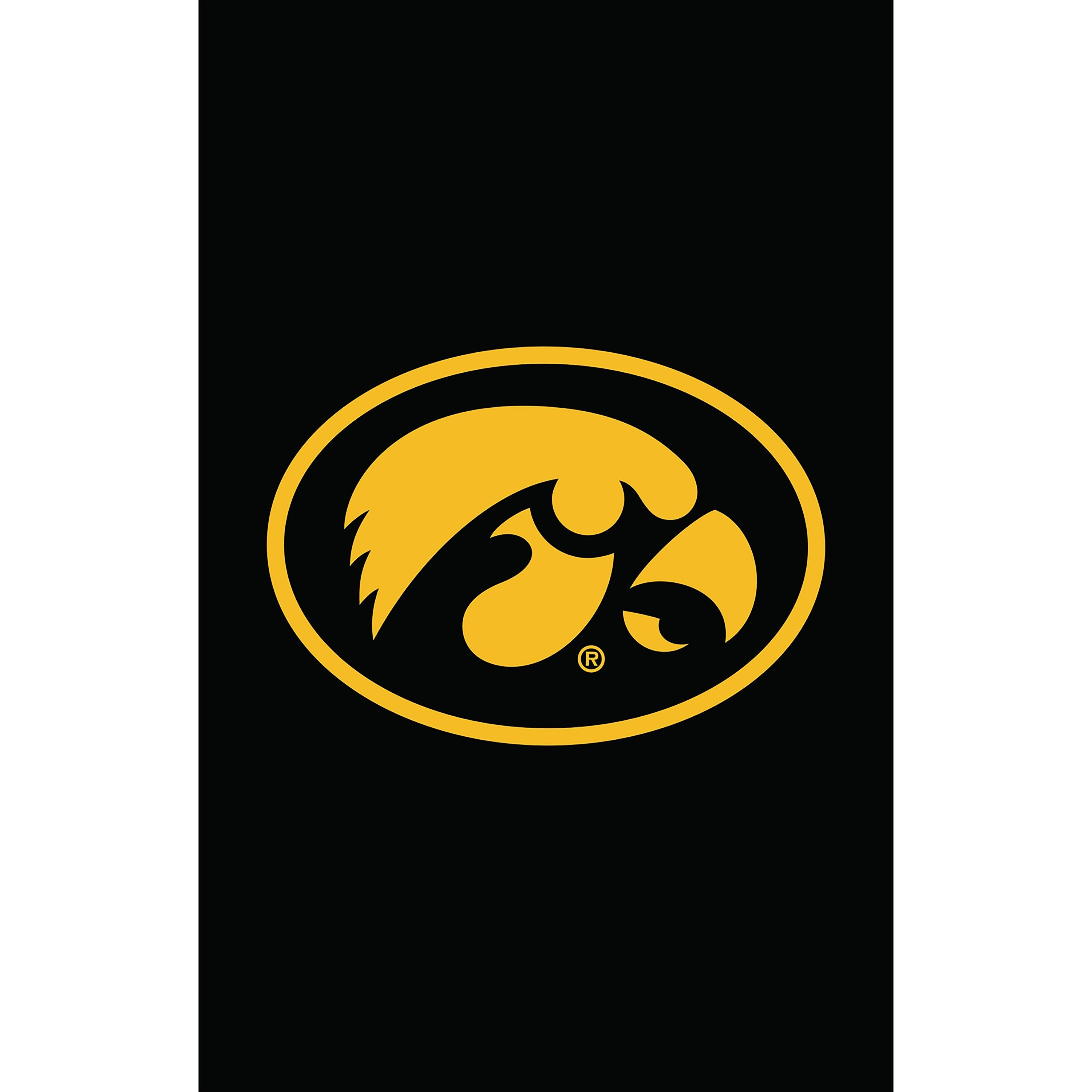Applique Flag, Reg, University of Iowa - Sports Collectibles, Sports Memorabilia, Sports Fan Shop, Sports Gifts