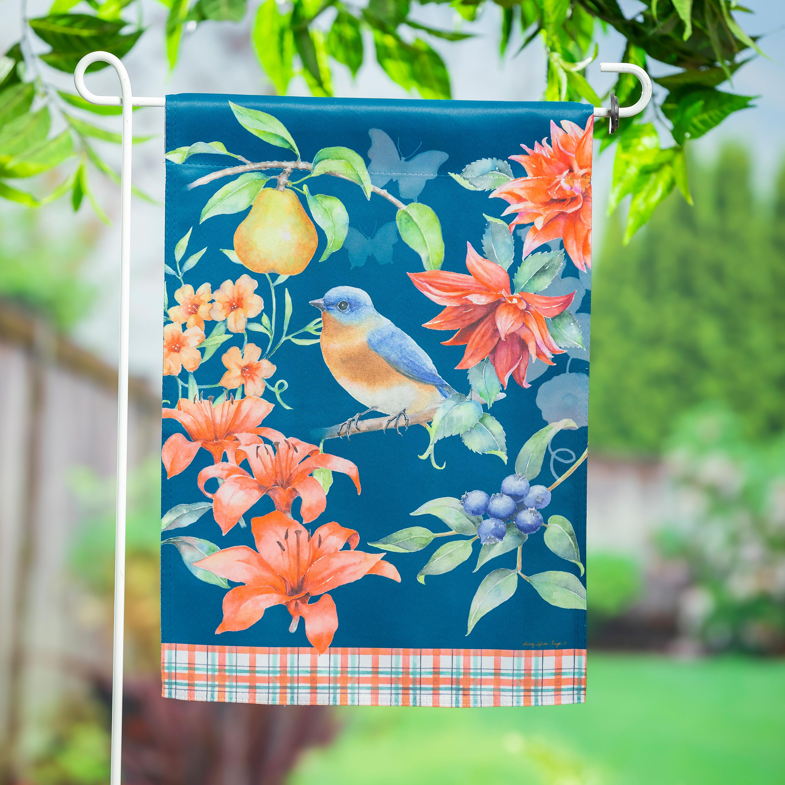 Summer Suede Garden Flag - Sports Collectibles, Sports Memorabilia, Sports Fan Shop, Sports Gifts
