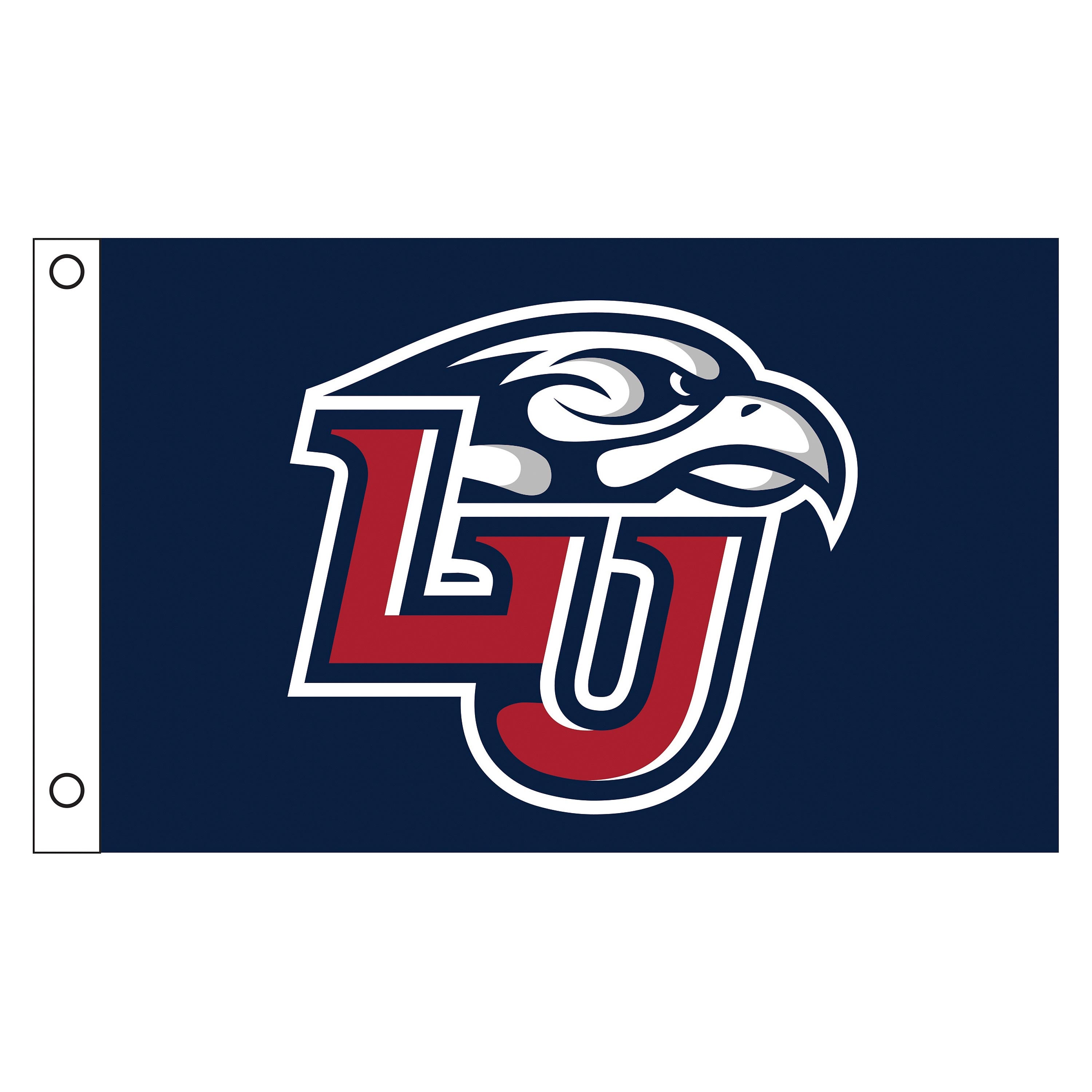 Liberty University Single Sided Flag w/ 2 Grommets, 3'x5' - Sports Gifts, Sports Memorabilia, Sports Collectibles, Fan Shop