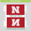 University of Nebraska Single Sided Estate Flag with 2 Grommets, 3'x5' - Sports Gifts, Sports Memorabilia, Sports Collectibles, Fan Shop