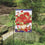 Red Geraniums Moire Garden Flag - Sports Collectibles, Sports Memorabilia, Sports Fan Shop, Sports Gifts