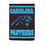 Embossed Suede Flag, House Size, Carolina Panthers - Sports Gifts, Sports Memorabilia, Sports Collectibles, Fan Shop