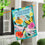 Greenhouse Garden Welcome Friends Applique House Flag - Sports Gifts, Sports Memorabilia, Sports Collectibles, Fan Shop