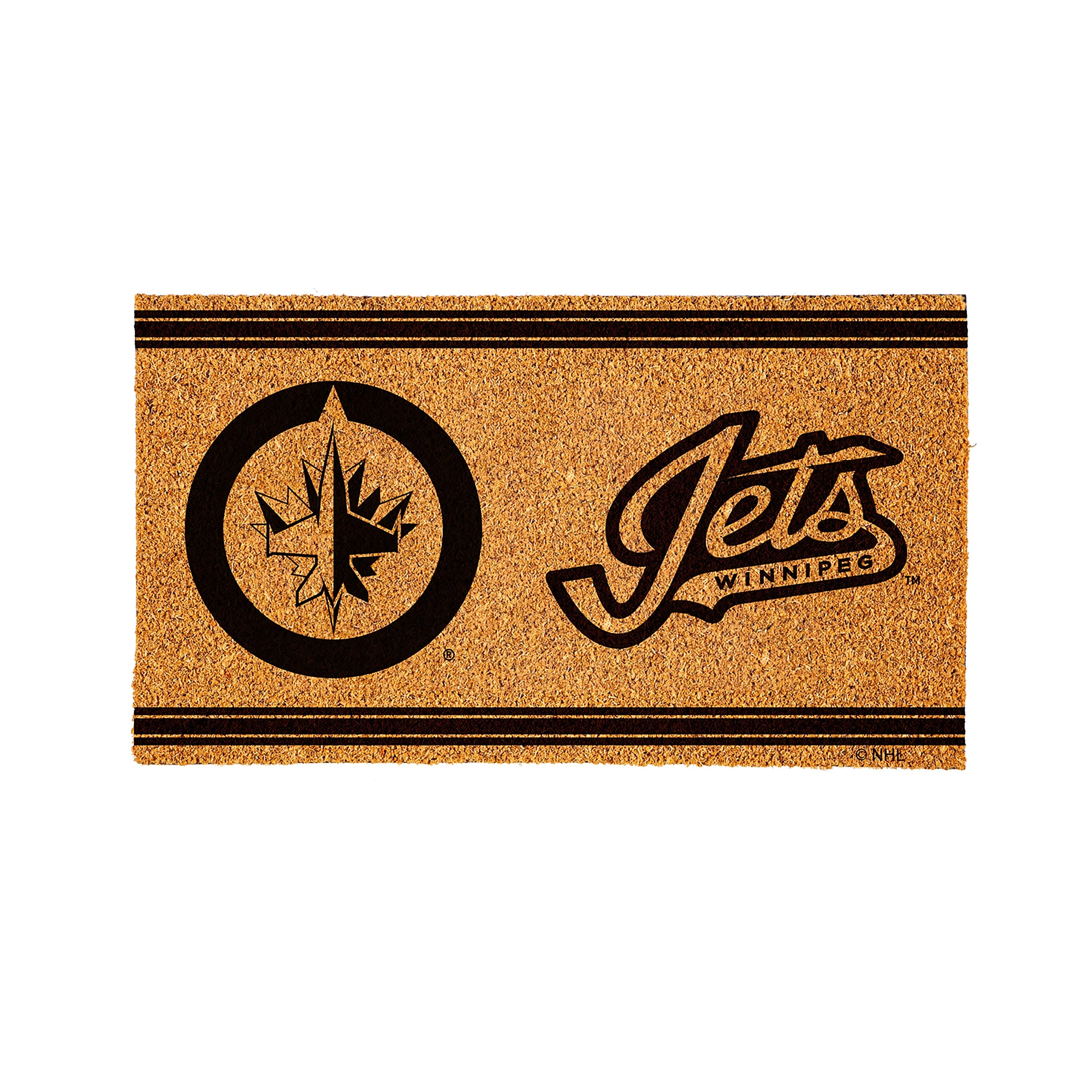 Winnipeg Jets, Coir Mat 1C - Sports Gifts, Sports Memorabilia, Sports Collectibles, Fan Shop