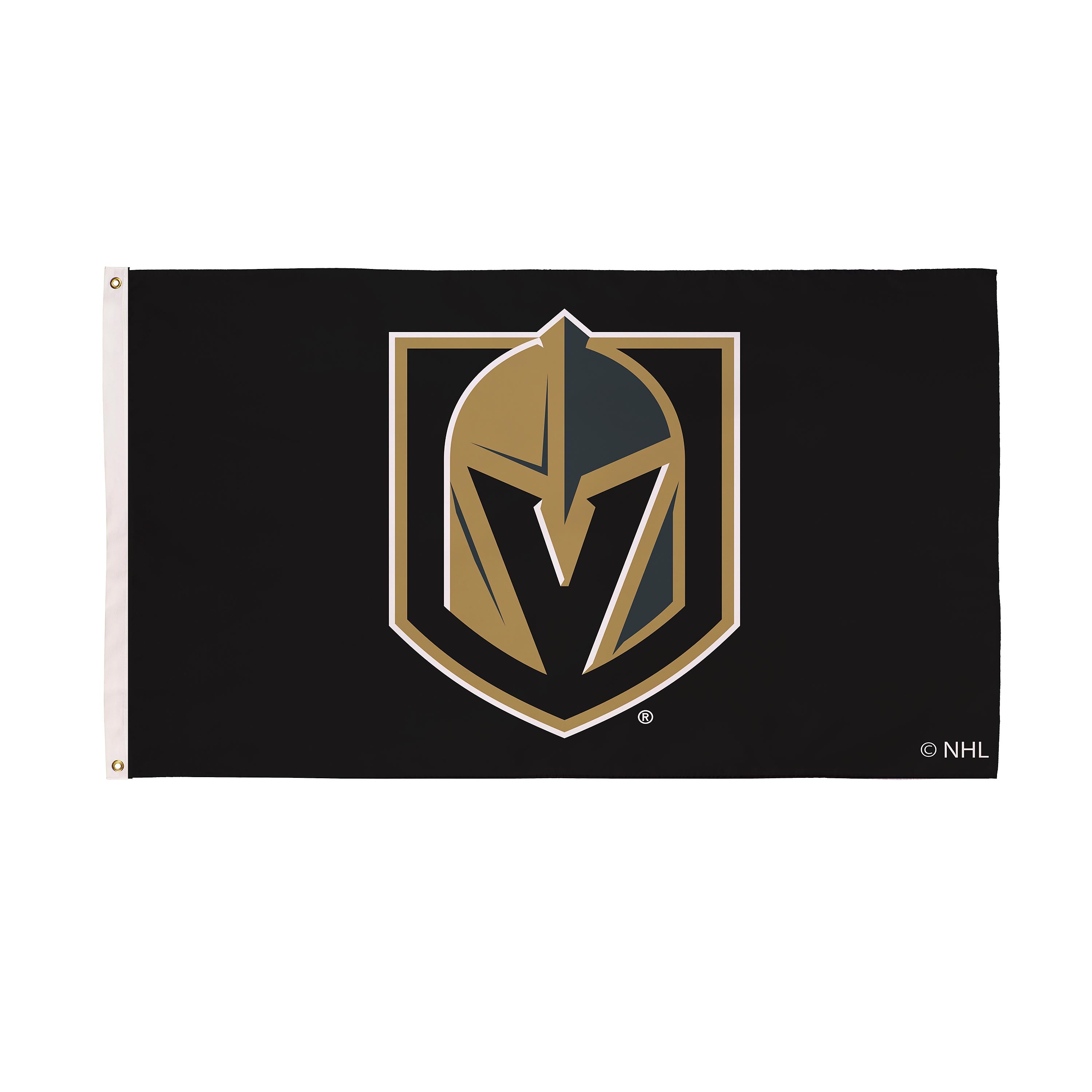 3'x5' Single Sided Flag w/ 2 Grommets, Vegas Golden Knights - Sports Gifts, Sports Memorabilia, Sports Collectibles, Fan Shop