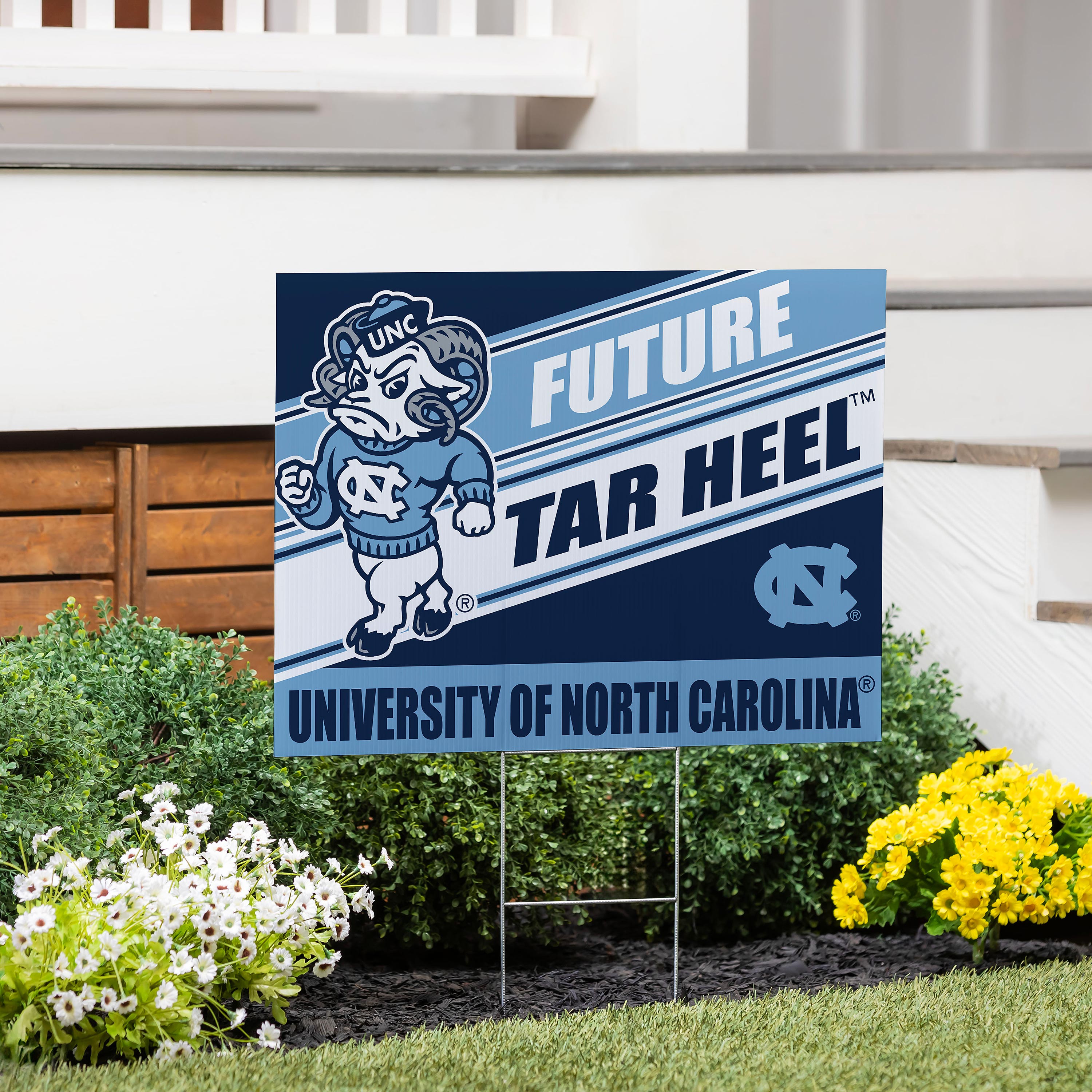 University of North Carolina Coroplast Yard Sign, Future Student - Sports Collectibles, Sports Memorabilia, Sports Fan Shop, Sports Gifts