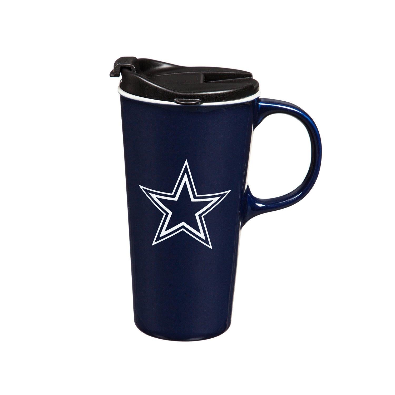 Dallas Cowboys, 17oz Boxed Travel Latte - Sports Gifts, Sports Memorabilia, Sports Collectibles, Fan Shop
