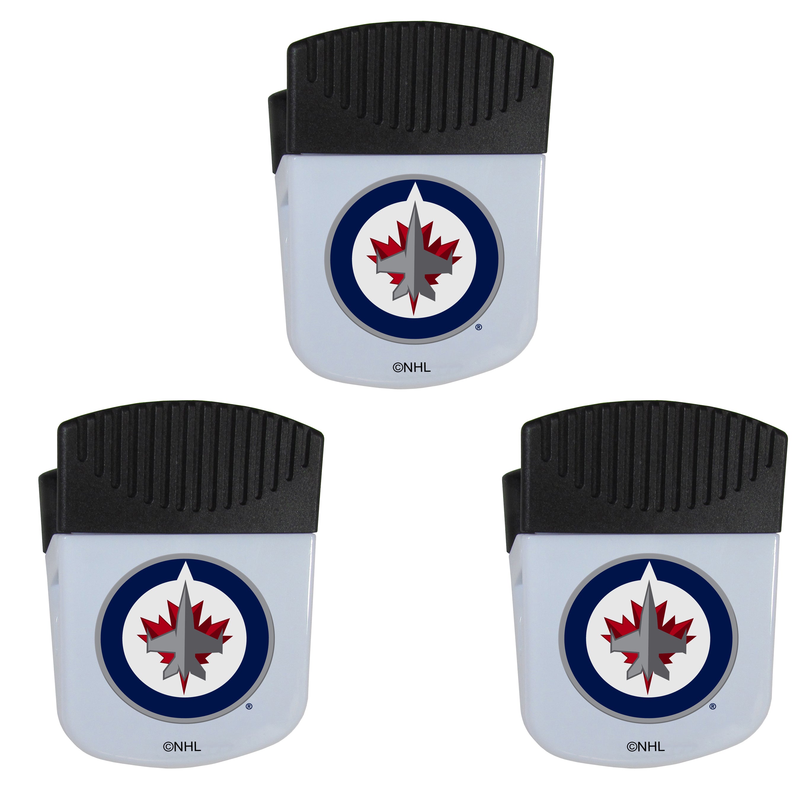 Winnipeg Jets??? Chip Clip Magnets, 3pk