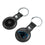 Carolina Panthers Insignia Black Airtag Holder 2-Pack - Sports Gifts, Sports Memorabilia, Sports Collectibles, Fan Shop