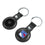 New York Rangers Insignia Black Airtag Holder 2-Pack - Sports Gifts, Sports Memorabilia, Sports Collectibles, Fan Shop