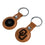 University of Oklahoma Sooners Burn Brown Airtag Holder 2-Pack - Sports Gifts, Sports Memorabilia, Sports Collectibles, Fan Shop