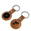 St. Louis Blues Burn Brown Airtag Holder 2-Pack - Sports Gifts, Sports Memorabilia, Sports Collectibles, Fan Shop