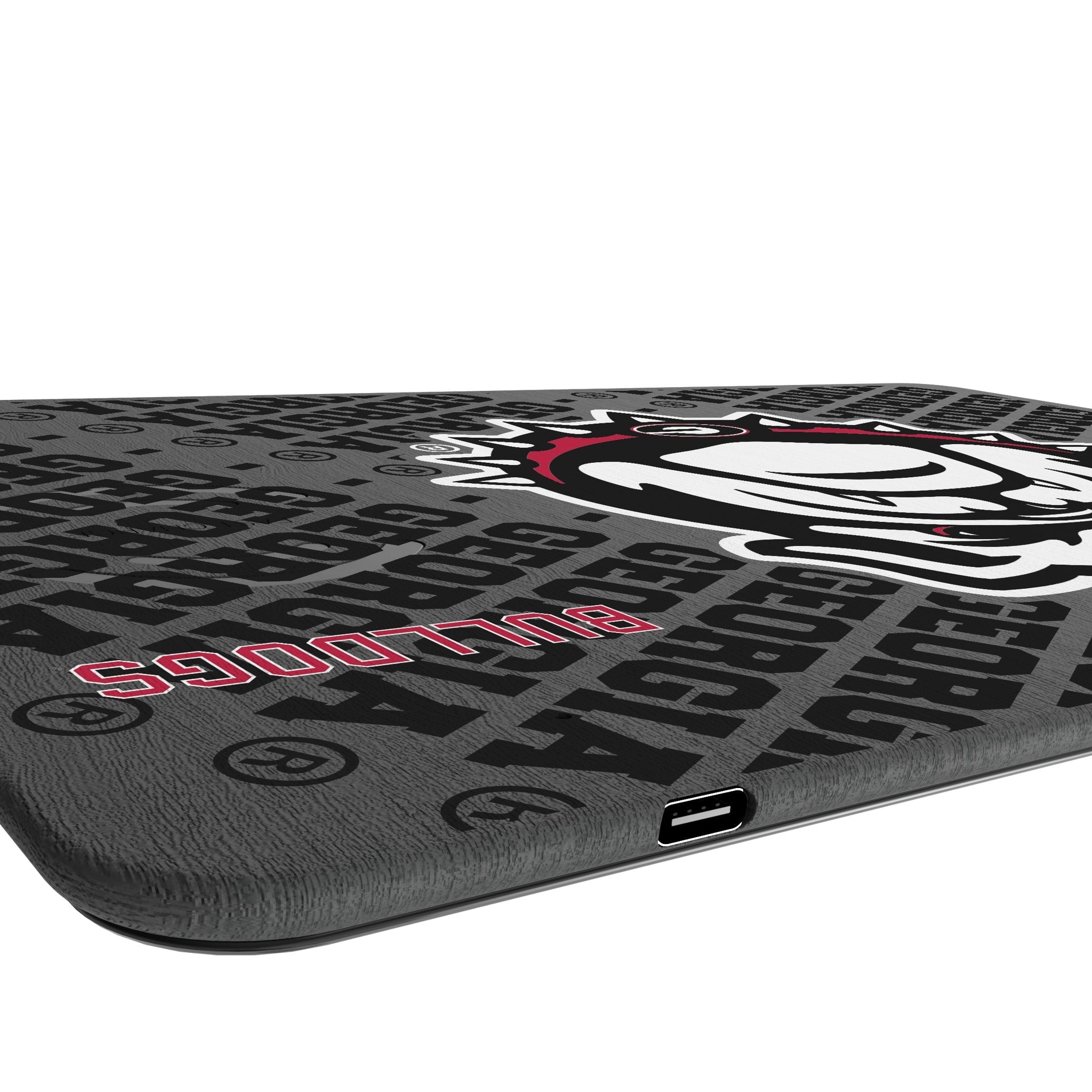 University of Georgia Bulldogs Uga Monocolor Tilt 15-Watt Wireless Charger and Mouse Pad - Sports Gifts, Sports Memorabilia, Sports Collectibles, Fan Shop