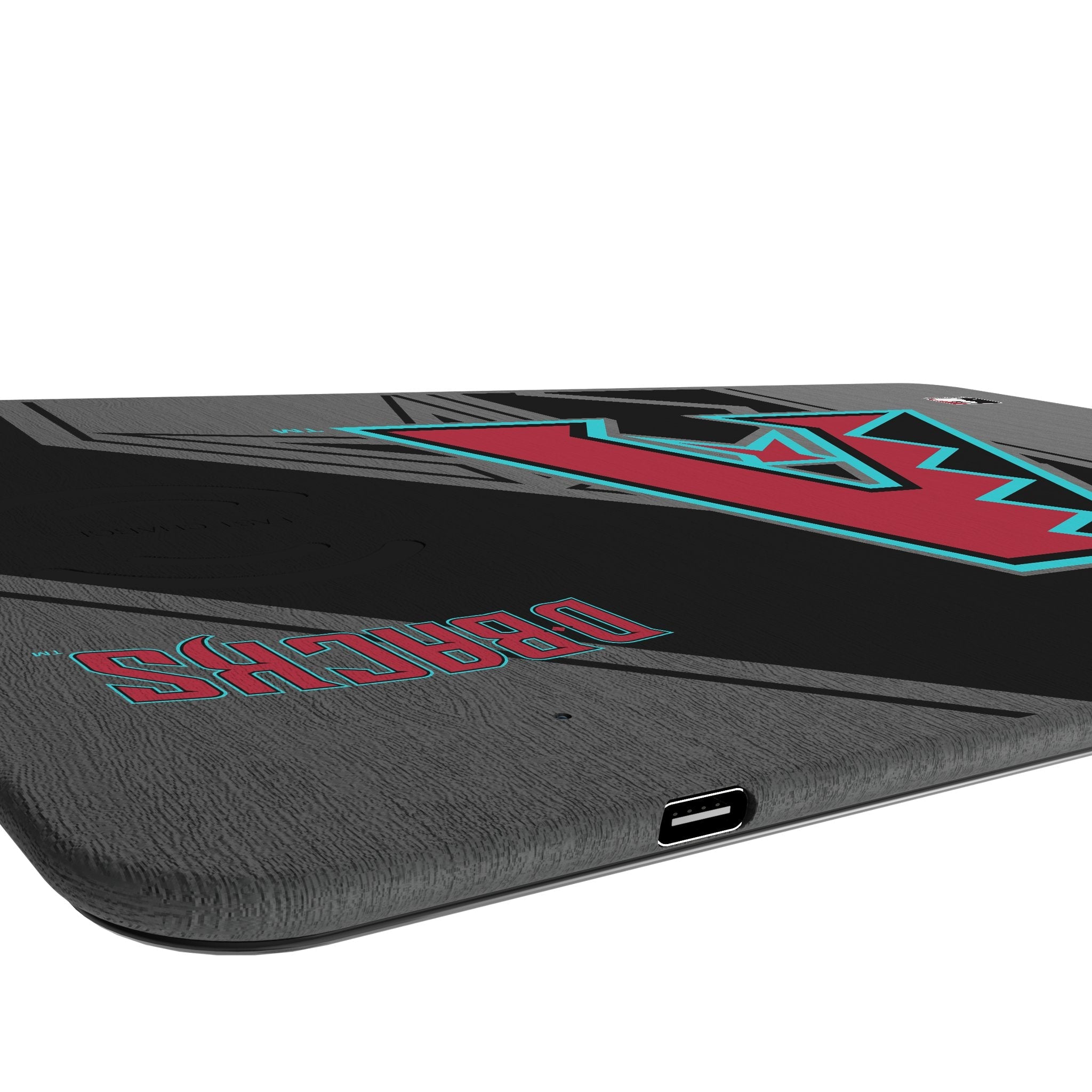 Arizona Diamondbacks Monocolor Tilt 15-Watt Wireless Charger and Mouse Pad - Sports Gifts, Sports Memorabilia, Sports Collectibles, Fan Shop