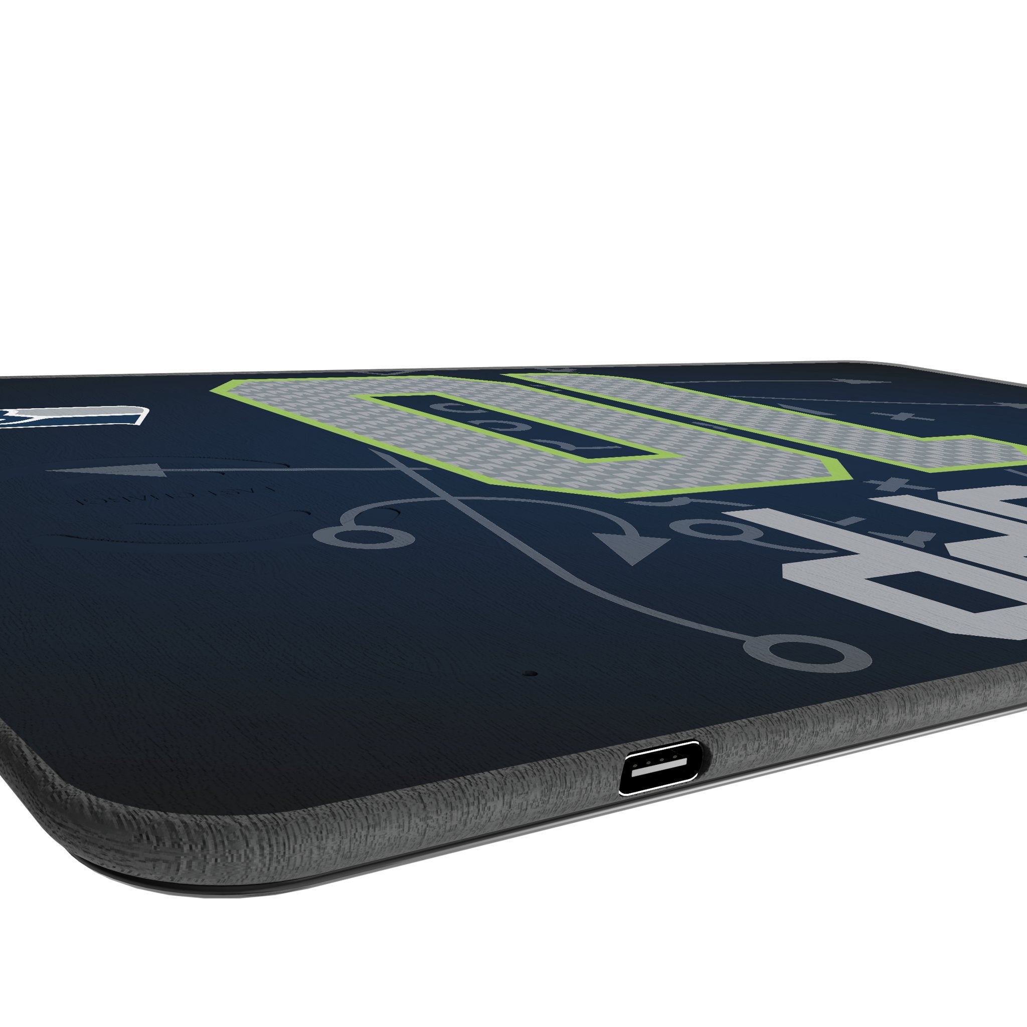 Cooper Kupp Seattle Seahawks 10 Game Tactic 15-Watt Wireless Charger and Mouse Pad - Sports Gifts, Sports Memorabilia, Sports Collectibles, Fan Shop