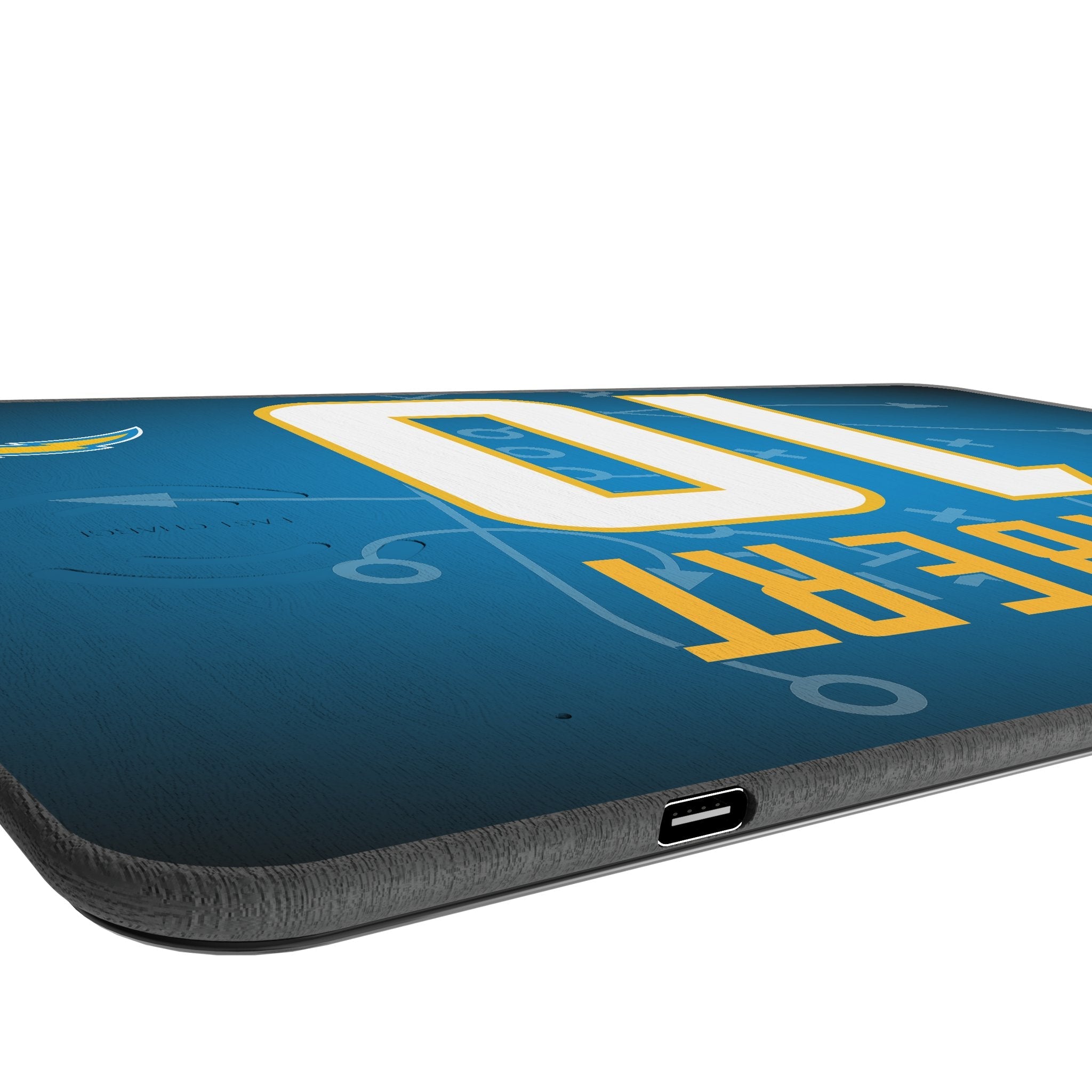 Justin Herbert Los Angeles Chargers 10 Game Tactic 15-Watt Wireless Charger and Mouse Pad - Sports Gifts, Sports Memorabilia, Sports Collectibles, Fan Shop