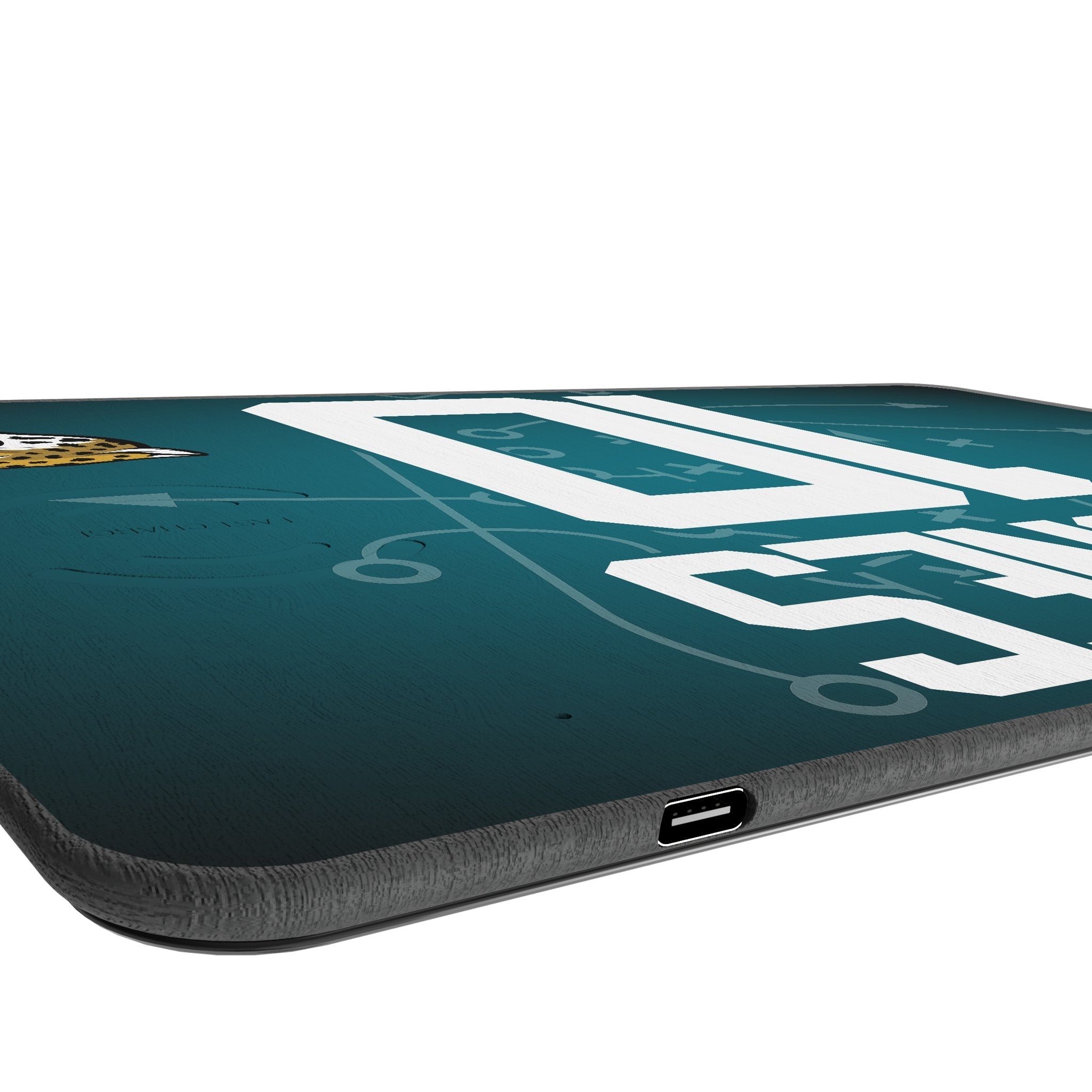 Mac Jones Jacksonville Jaguars 10 Game Tactic 15-Watt Wireless Charger and Mouse Pad - Sports Gifts, Sports Memorabilia, Sports Collectibles, Fan Shop