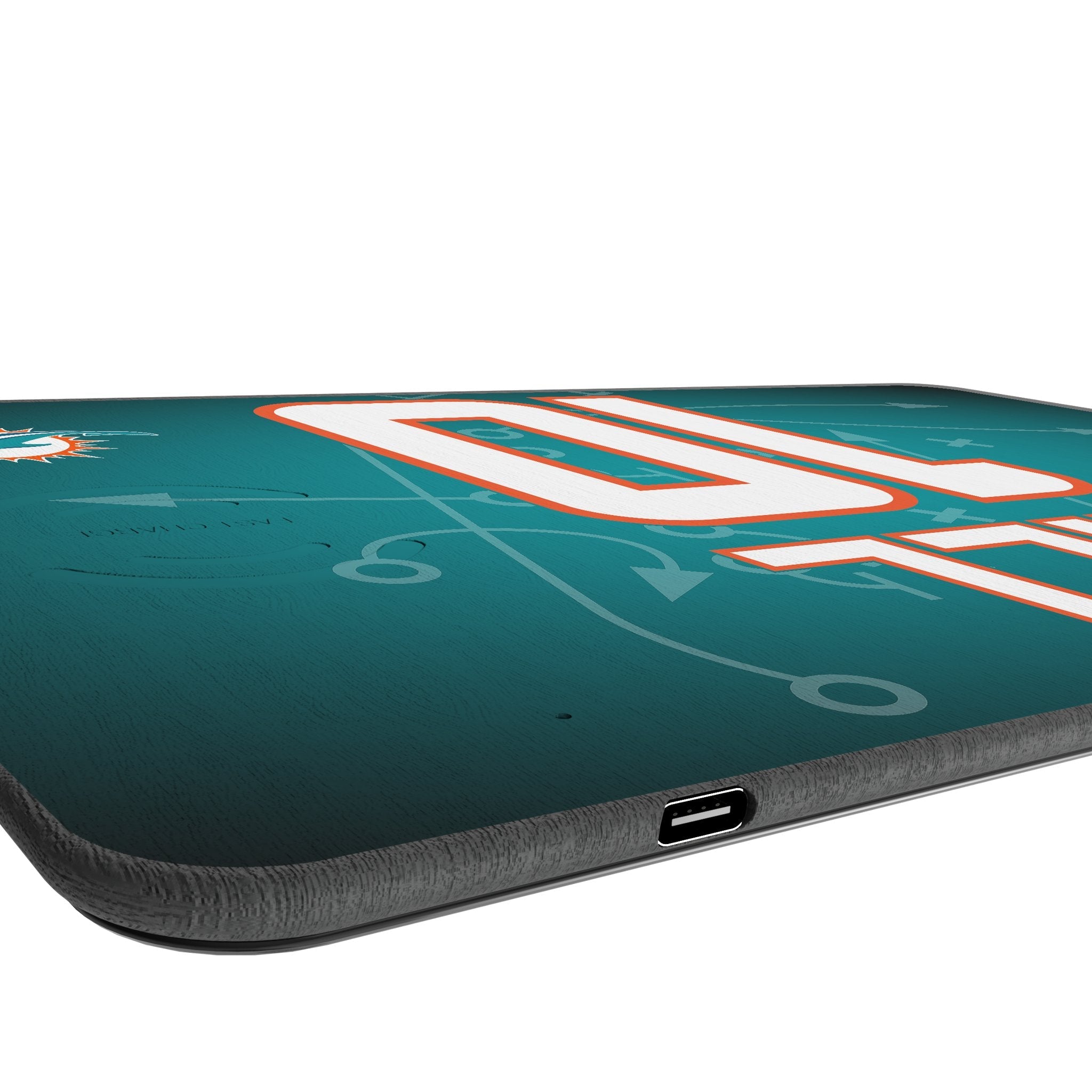 Tyreek Hill Miami Dolphins 10 Game Tactic 15-Watt Wireless Charger and Mouse Pad - Sports Gifts, Sports Memorabilia, Sports Collectibles, Fan Shop