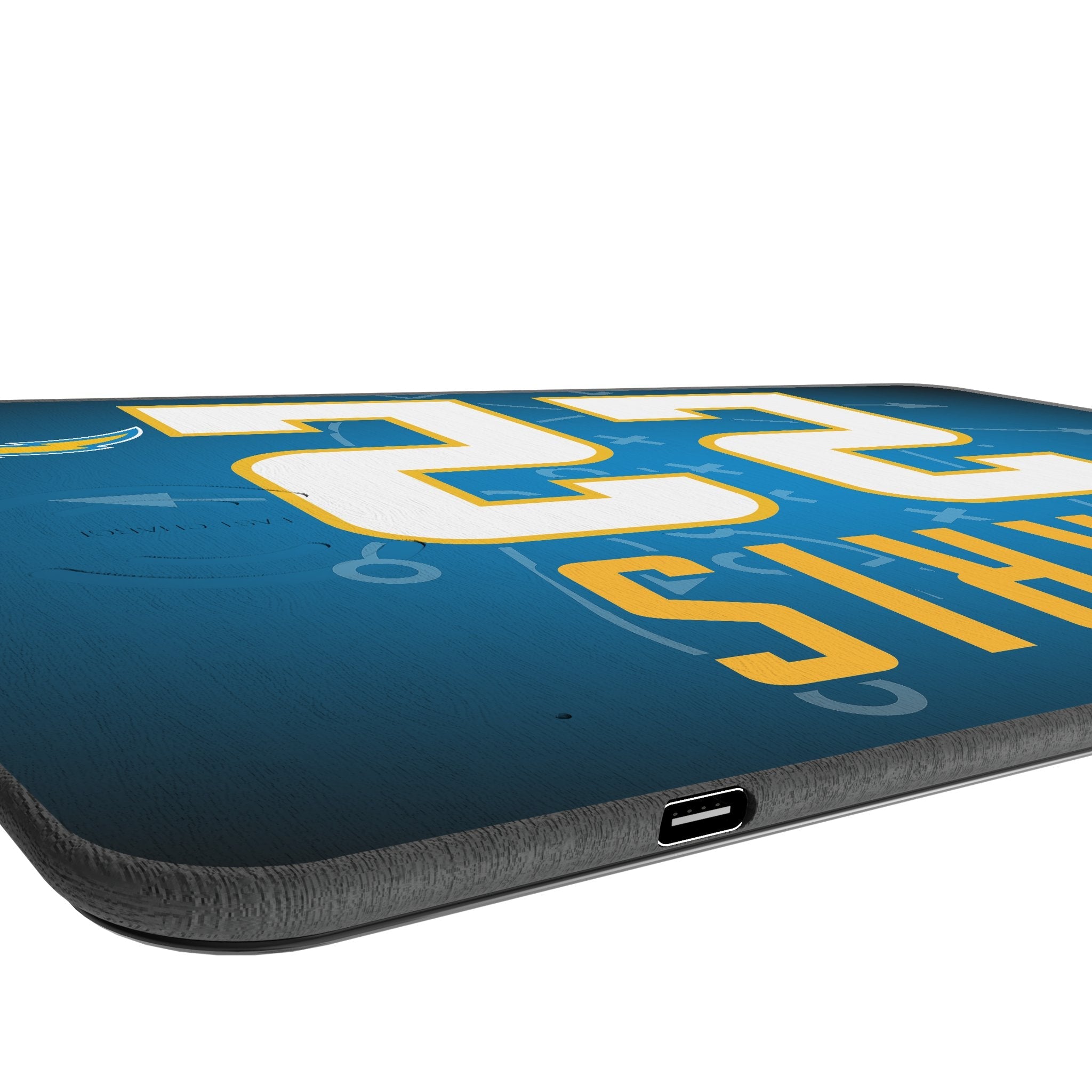Najee Harris Los Angeles Chargers 22 Game Tactic 15-Watt Wireless Charger and Mouse Pad - Sports Gifts, Sports Memorabilia, Sports Collectibles, Fan Shop