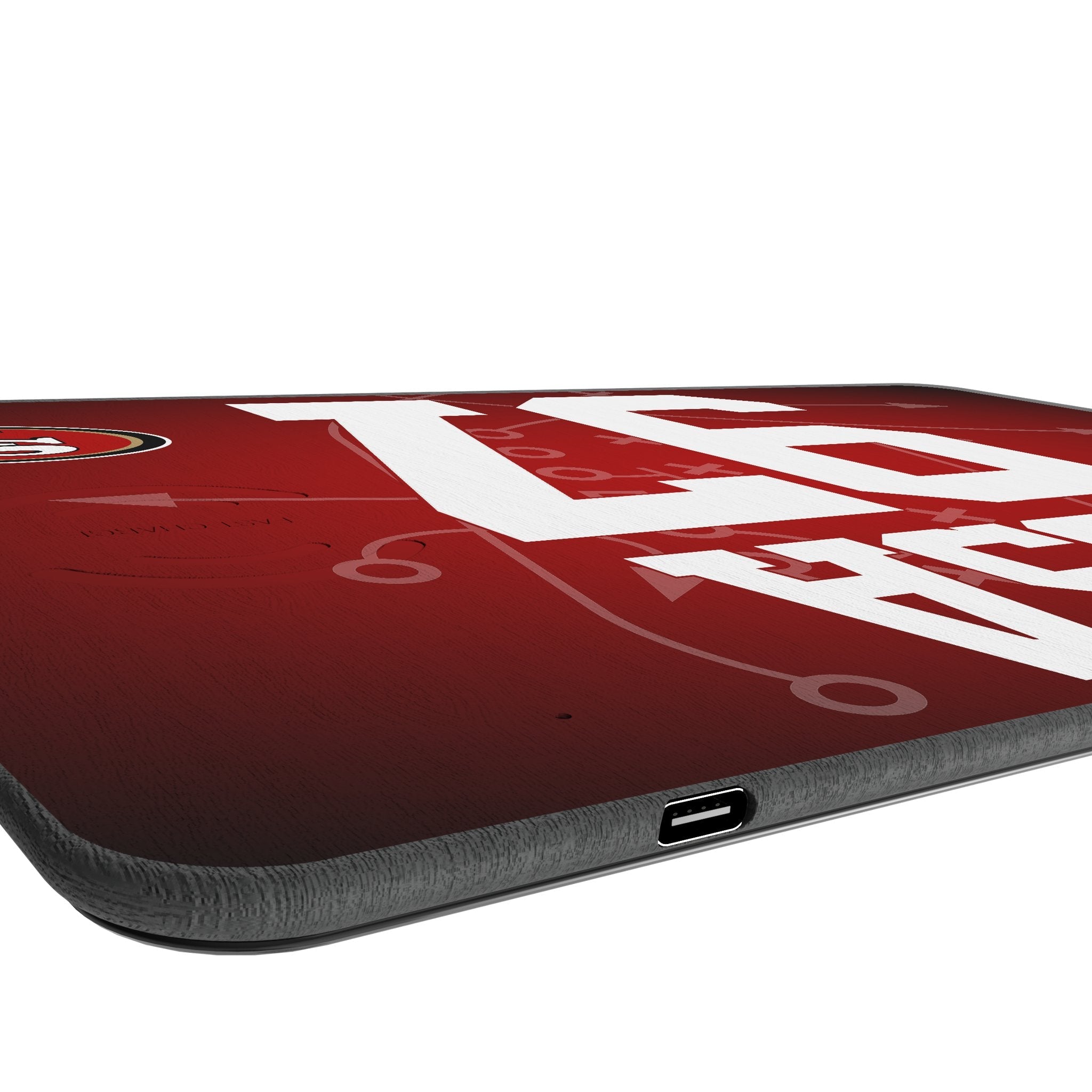 Nick Bosa San Francisco 49ers 97 Game Tactic 15-Watt Wireless Charger and Mouse Pad - Sports Gifts, Sports Memorabilia, Sports Collectibles, Fan Shop