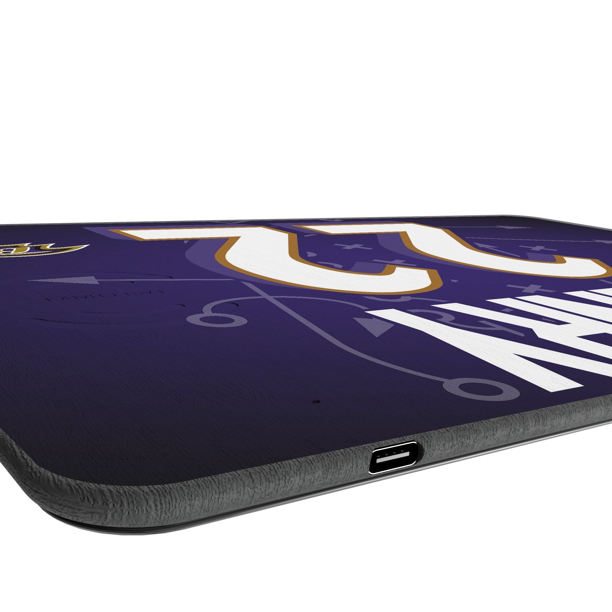 Derrick Henry Baltimore Ravens 22 Game Tactic 15-Watt Wireless Charger and Mouse Pad - Sports Gifts, Sports Memorabilia, Sports Collectibles, Fan Shop